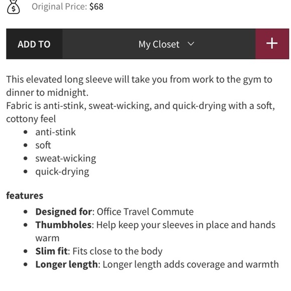 Lululemon Black Rule The Day Long Sleeve Top Small - Picture 11 of 11